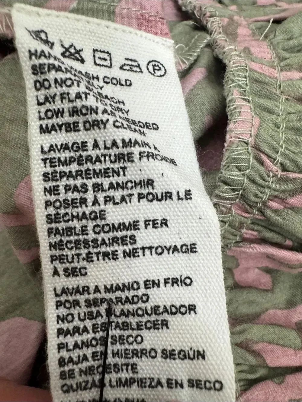 Cleobella Paola Ankle Skirt Border Print Hi Low XL